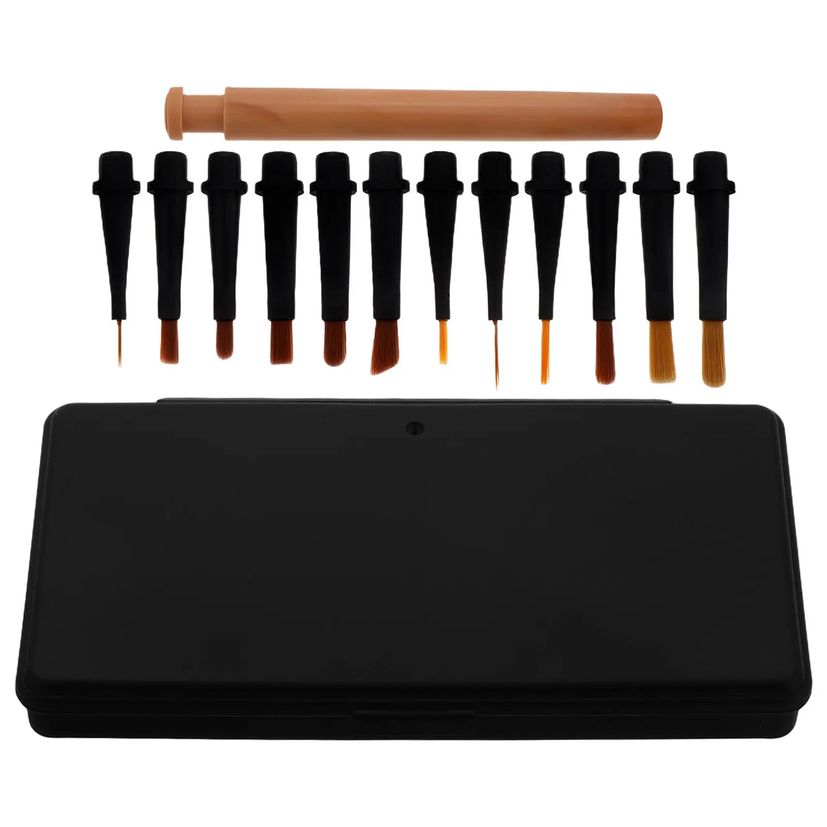 Modular Nail Brush Set | Replaceable Heads Manicure Kit Nail Art Brush Set QXL