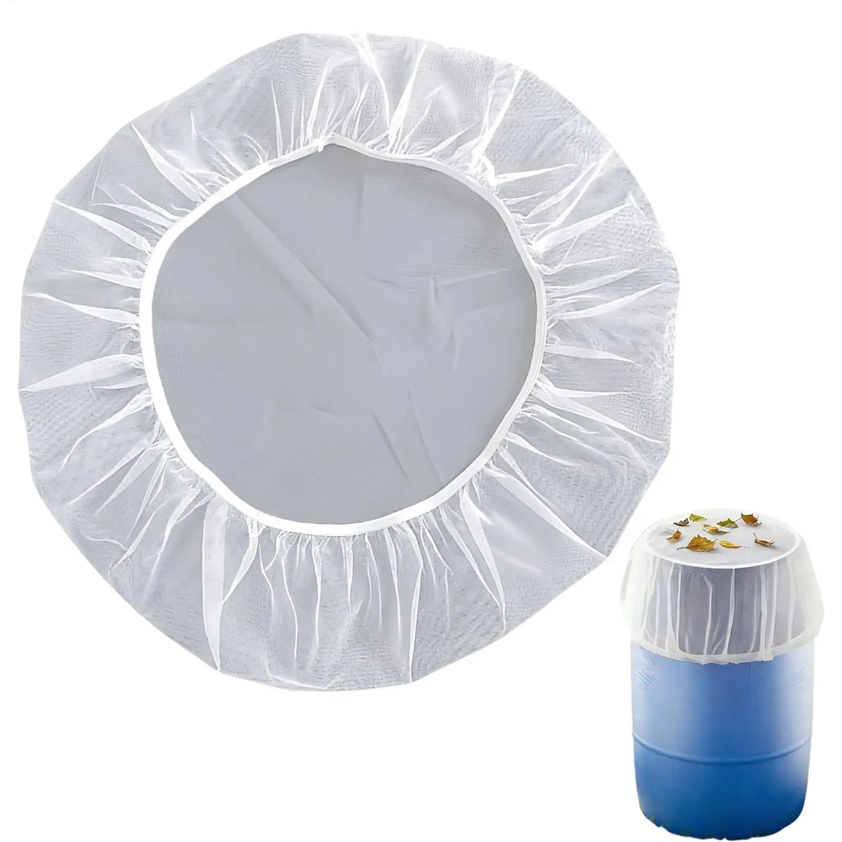 Heavy-Duty Rain Barrel Screen Fly-Proof Mesh Filter Cover Rain Barrel Screen QXL