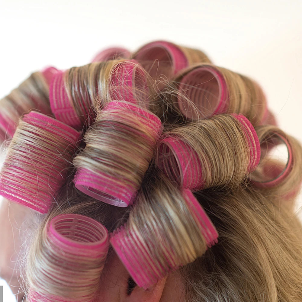 Heatless Self-Grip Hair Rollers for Bangs & Volume Heatless Hair Rollers QXL