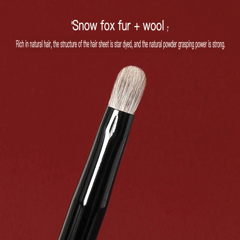 H11 Goat Hair Eyeshadow Detail Brush | Soft Round Tip Eyeshadow Detail Brush QXL