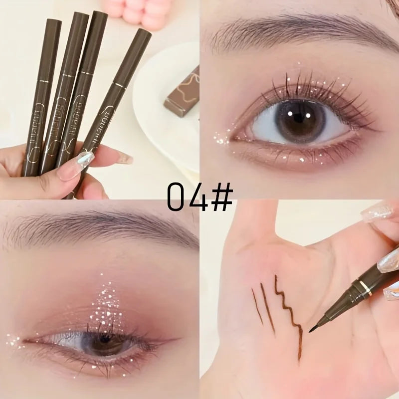 0.01mm Ultra-Fine Liquid Eyeliner – Waterproof Long Lasting Liquid Eyeliner QXL 8501-04