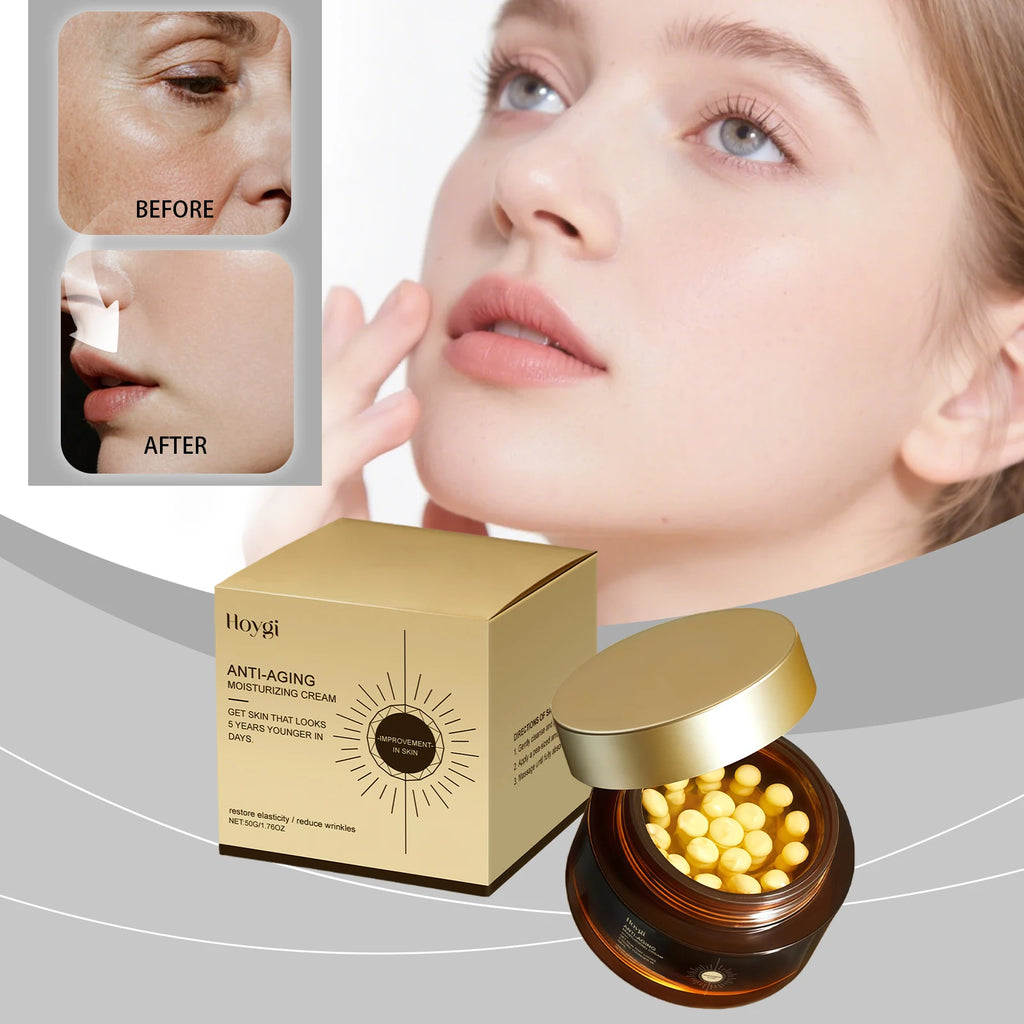 Hoygi Retinol Firming Face Cream | Collagen & Hyaluronic Acid Facial Moisturiser Cream QXL