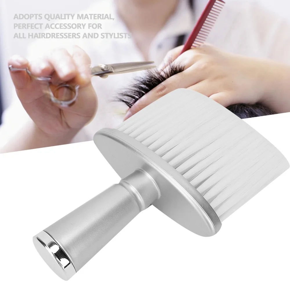 Professional Neck Duster Brush | Soft Nylon Hair Remover Neck Duster Brush QXL