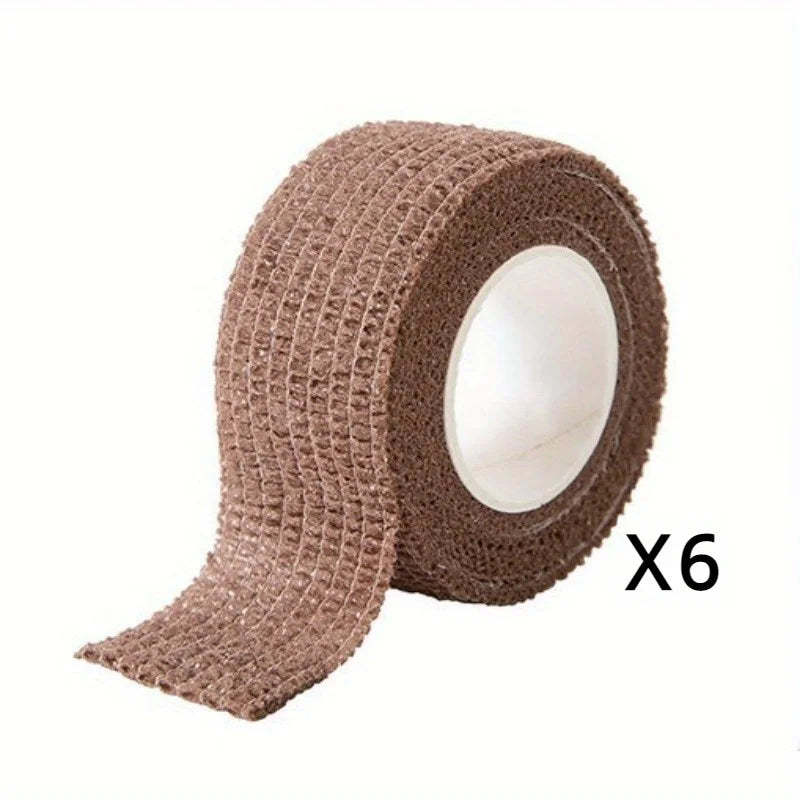 Chair & Table Leg Floor Protector Tape | Anti-Slip Non-Scratch Furniture Floor Protector QXL Brown
