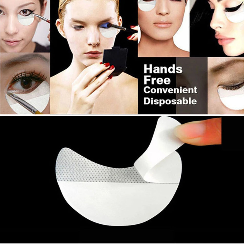 Disposable Eyeshadow Shields & Eyeliner Protector Pads 20/50 Pk Eye Makeup Shields QXL