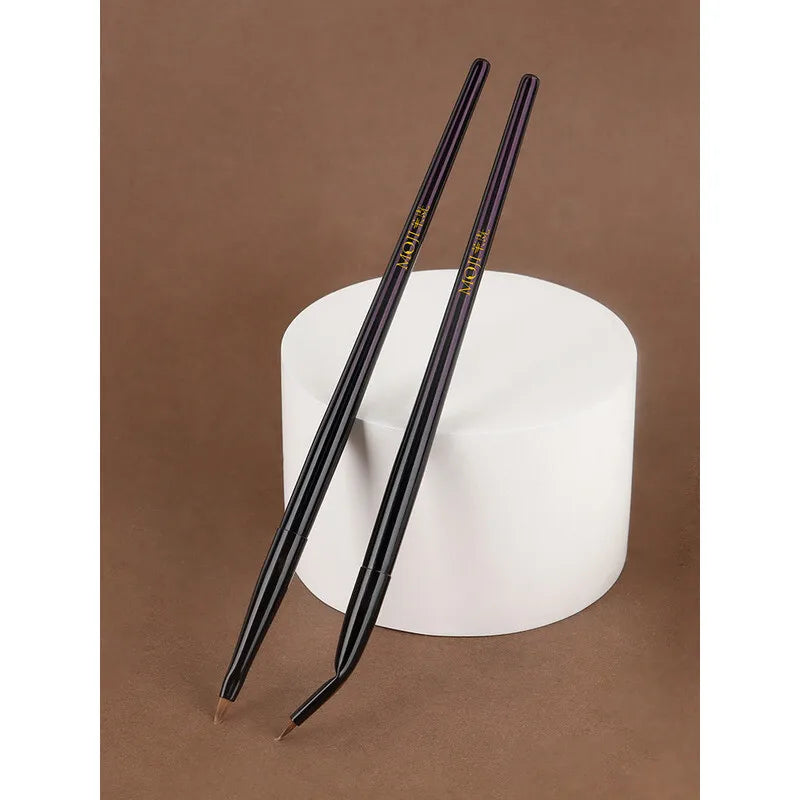 Moji M207 Folding Corner Eyeliner & Concealer Brush Eyeliner Makeup Brush QXL