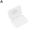 Transparent PP Eartip Storage Box | Dustproof Earphone Case Eartip Storage Case QXL A 1PCS