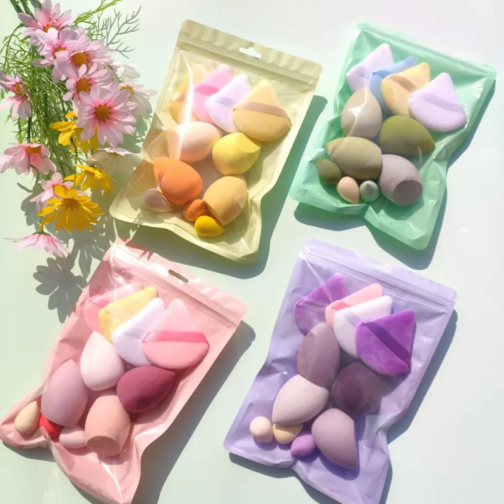 11/12-Pc Makeup Sponge Blender Set | Foundation Powder Puff Makeup Sponge Set QXL
