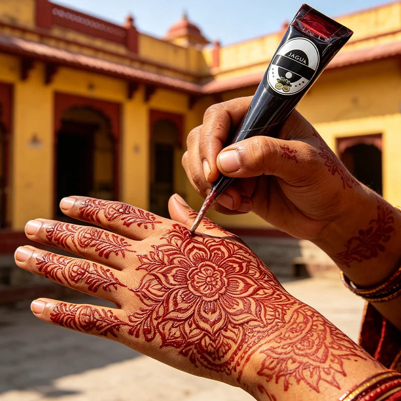 Henna Cone Temporary Tattoo Paste | Natural Mehndi Body Art Henna Body Art Paste QXL