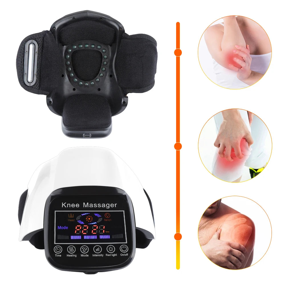 Wireless Knee Massager | Air Pressure, Heat & Vibration Knee Massager QXL