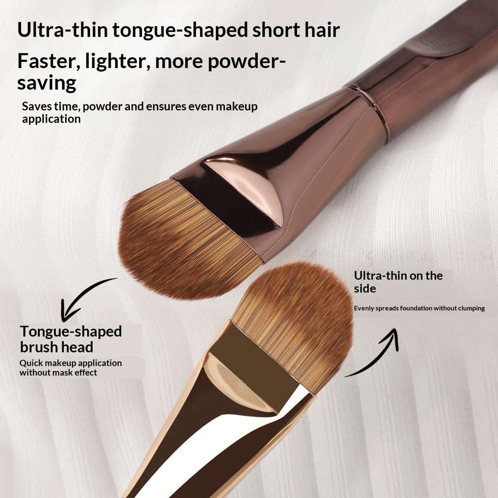 Ultra Thin Foundation Brush – Synthetic, Streak-Free Coverage Foundation Makeup Brush QXL