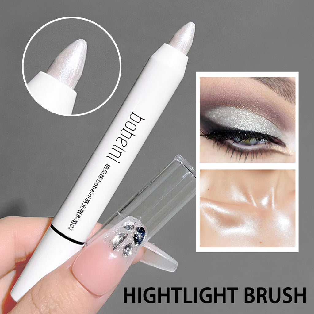 Dual-End Highlighter Eye Shadow Stick | Smudge-Proof Pencil Eye Shadow Stick QXL