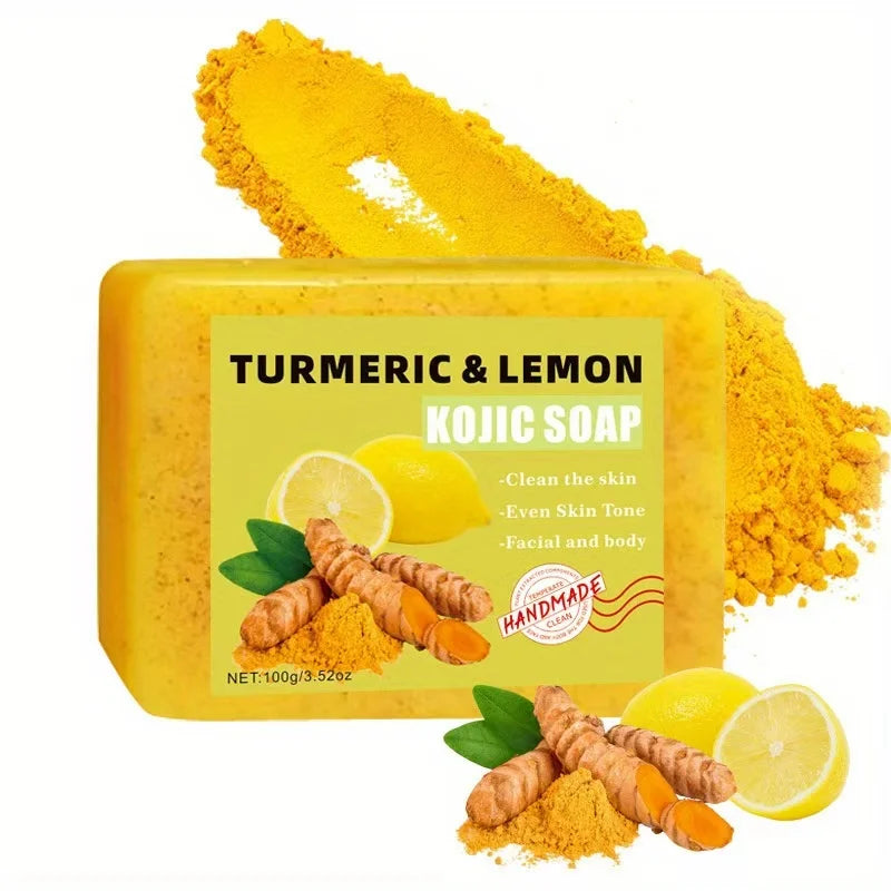 2-Pack Turmeric & Citric Acid Moisturizing Body Soap | All Skin Moisturizing Body Soap QXL