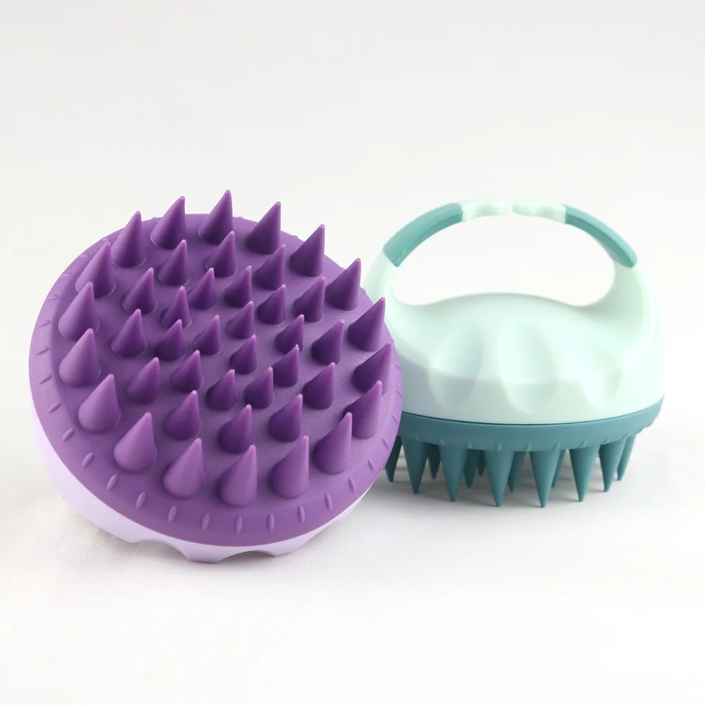 Silicone Scalp Massage Brush | Shampoo Hair Washing Tool Scalp Massage Brush QXL