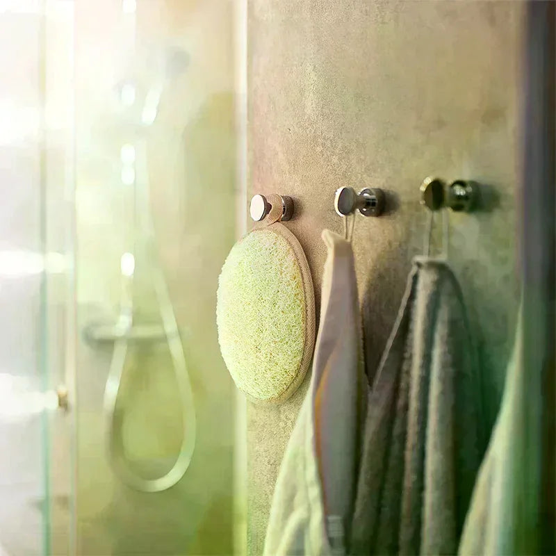 Natural Loofah Bath Scrubber | Exfoliating Body Sponge Loofah Bath Scrubber QXL