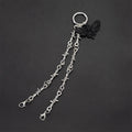 Gothic Punk Double Thorn Shoe Chain | Detachable DIY Decor Shoe Decor Chain QXL C