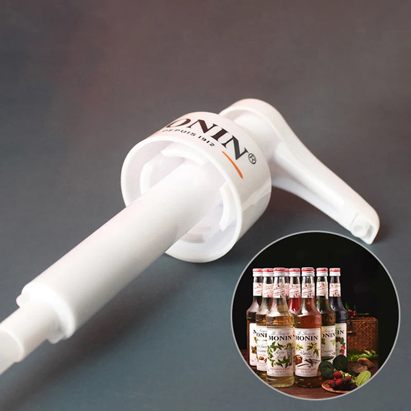 1L Coffee Syrup Dispenser Pump | 10ml Liquid Pump Black Syrup Dispenser Pump QXL