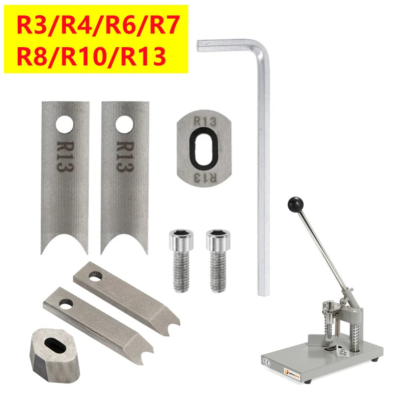 Corner Rounder Die Blades R3–R13 | Replacement Cutter 2-Pack Replacement Cutter Blade QXL