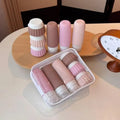 Silicone Travel Toiletry Bottle Set | Leak-Proof, Reusable Travel Bottle Set QXL 6PCS