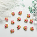 Kawaii Rose Resin Nail Charms | 3D Flower Nail Decorations Nail Art Charms QXL 20pcs