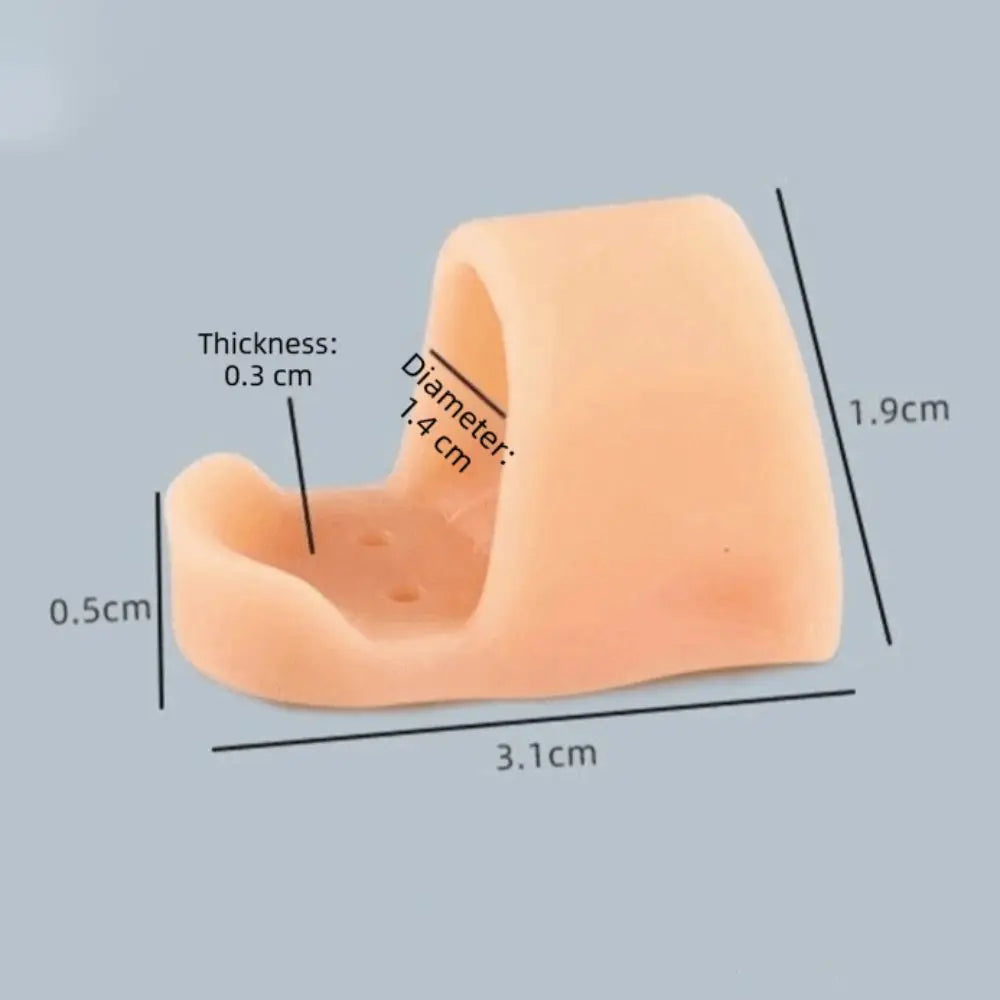 Silicone Gel Toe Separator & Straightener 2-Pack | SEBS Toe Separator QXL