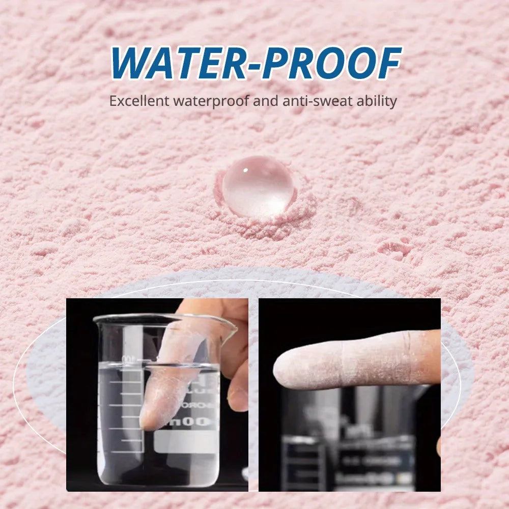 Beauty Glazed Pink Loose Setting Powder – Matte Oil Control Loose Setting Powder QXL