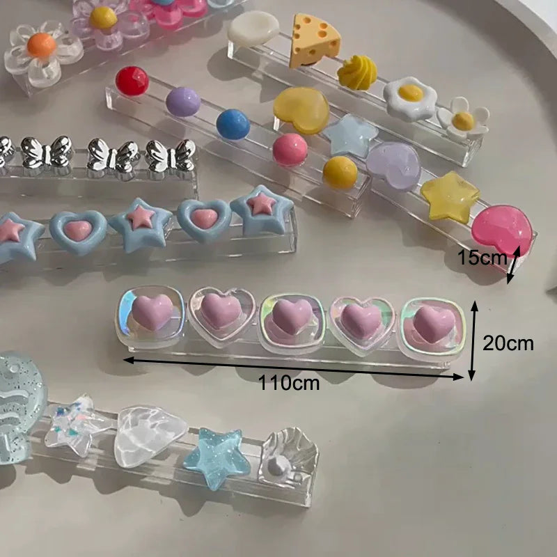 Cartoon Nail Brush Holder Stand | Acrylic Pen Rack Organizer Nail Brush Holder QXL
