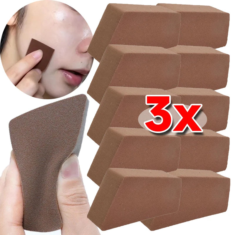 3-Pack Non-Latex Makeup Sponge Puffs | Foundation Blending Set Makeup Sponge Puff QXL