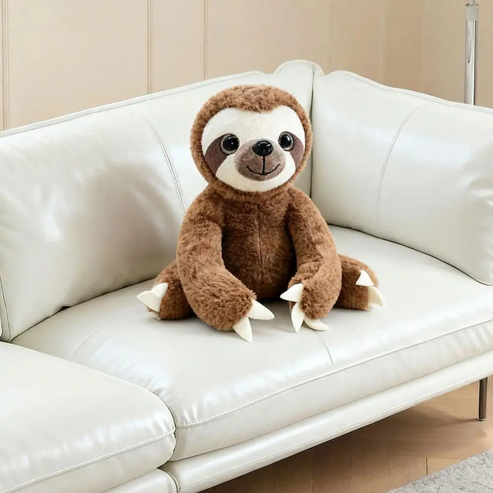 25cm Kawaii Sloth Plush Stuffed Animal | Mom & 4 Baby Set Stuffed Animal Plush QXL