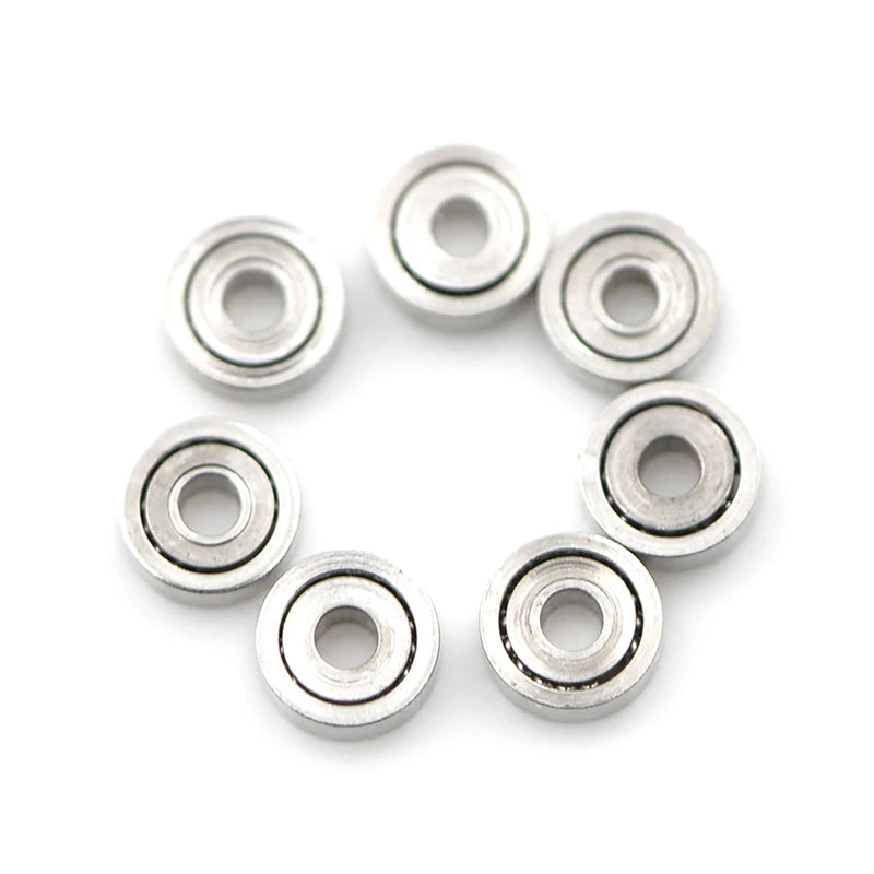 10-Pack 681ZZ Miniature Ball Bearings 1x3x1mm | Metal Open Miniature Ball Bearings QXL 10pcs