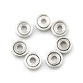 10-Pack 681ZZ Miniature Ball Bearings 1x3x1mm | Metal Open Miniature Ball Bearings QXL 10pcs
