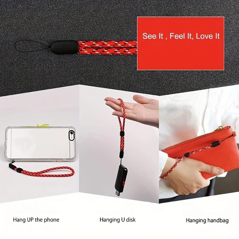 Universal Adjustable Wrist Lanyard – Phone, Keys & ID Card Strap Wrist Lanyard Strap QXL