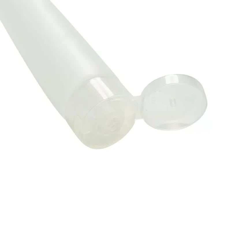 5-Pack Clear PVC Cosmetic Tubes | Lotion & Cream Containers Cosmetic Squeeze Tubes QXL
