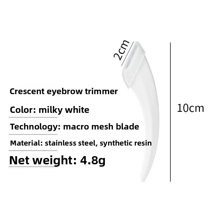 Stainless Steel Eyebrow Scissors with Comb | Brow Trimmer Eyebrow Trimmer Scissors QXL