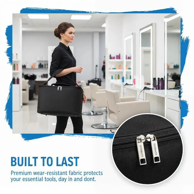 Large Capacity Barber Tool Bag | Hair Stylist Organizer Barber Tool Bag QXL
