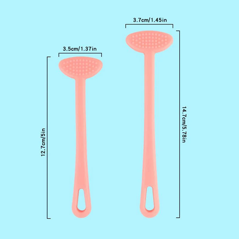Reusable Plastic Tongue Scraper | Fresh Breath Cleaner 1-2pk Tongue Scraper QXL