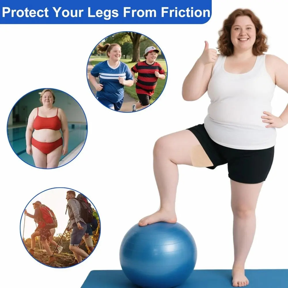 Anti-Chafing Inner Thigh Patch | Breathable Friction Guard Anti-Chafing Patch QXL