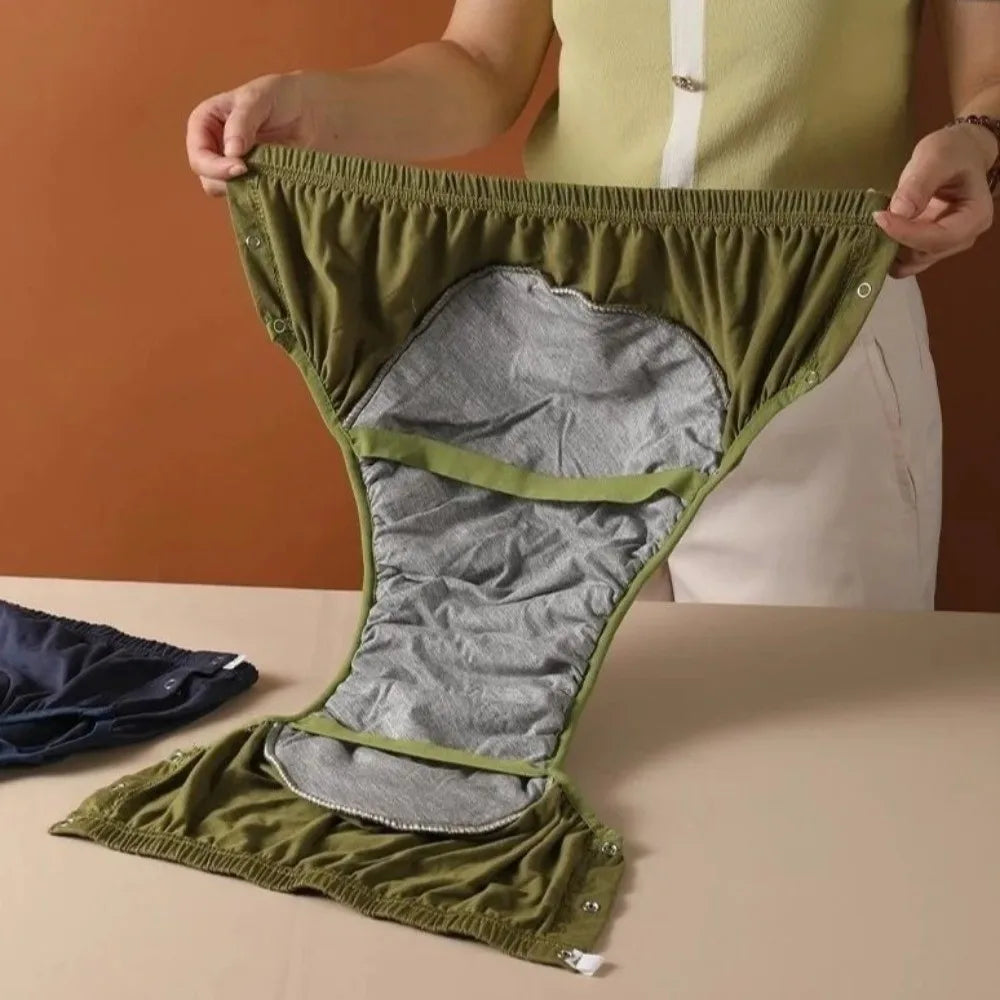 Pure Cotton Adult Incontinence Underwear | High Absorbency Incontinence Underwear QXL