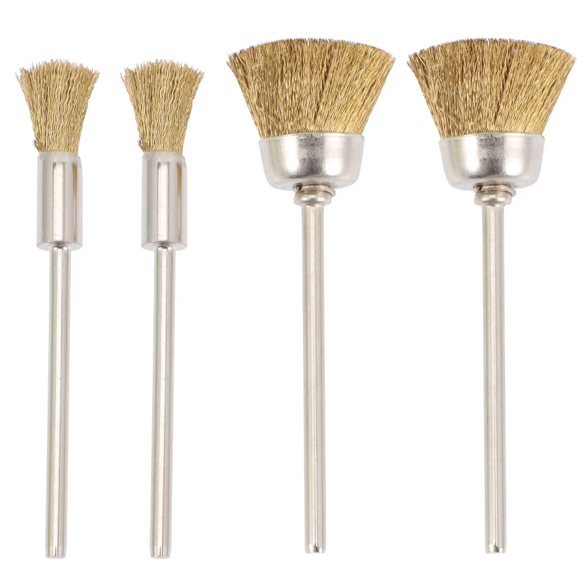 4-Pack Copper Wire Nail Drill Bit Cleaning Brush Set Nail Drill Bit Brush QXL