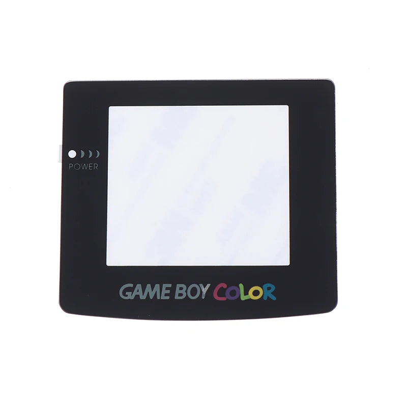 Game Boy Color GBC Replacement Screen Lens Panel – Black Console Replacement Part QXL