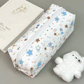 Canvas Star Pencil Case – Large Capacity Pen & Stationery Bag Pencil Case QXL Default Title