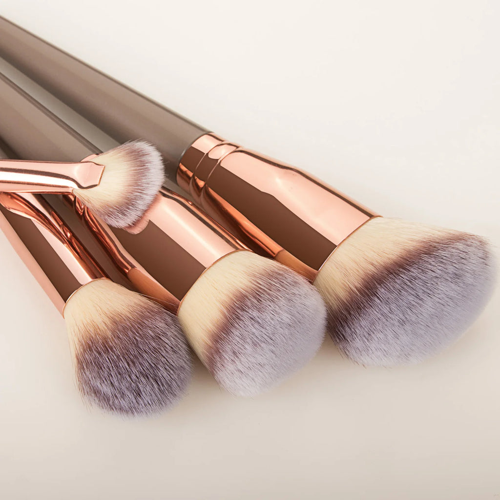 Ronshadow 15-Pc Makeup Brush Set with Storage Bag Makeup Brush Set QXL
