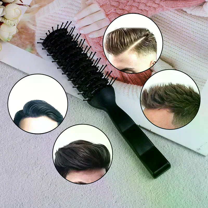 Men's Anti-Static Vent Hair Comb | Scalp Massage Styling Hair Styling Comb QXL
