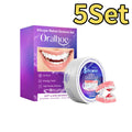 Silicone Temporary Denture Set | Flexible Simulation Teeth Temporary Denture Set QXL 5Set