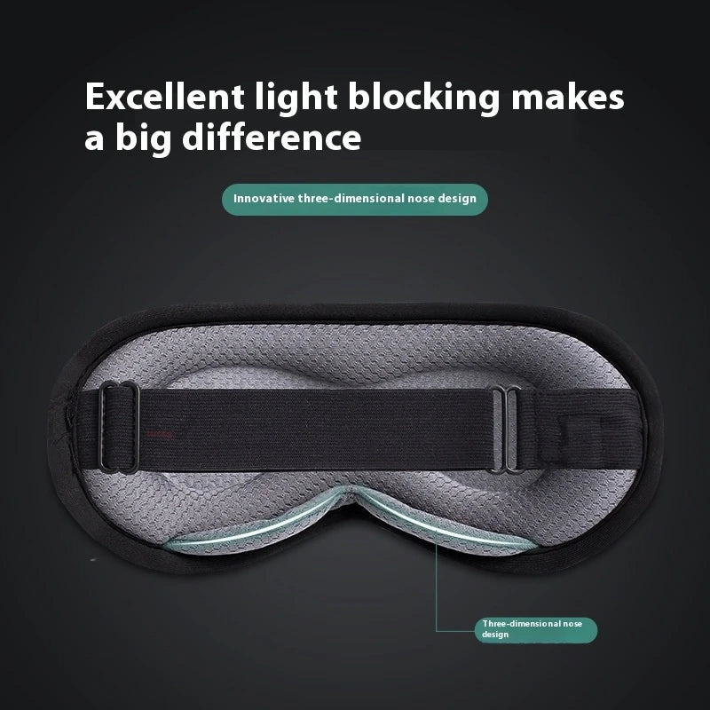USB Heated Steam Eye Mask 3D Magnetic Sleep Warmer | Blackout Heated Eye Mask QXL
