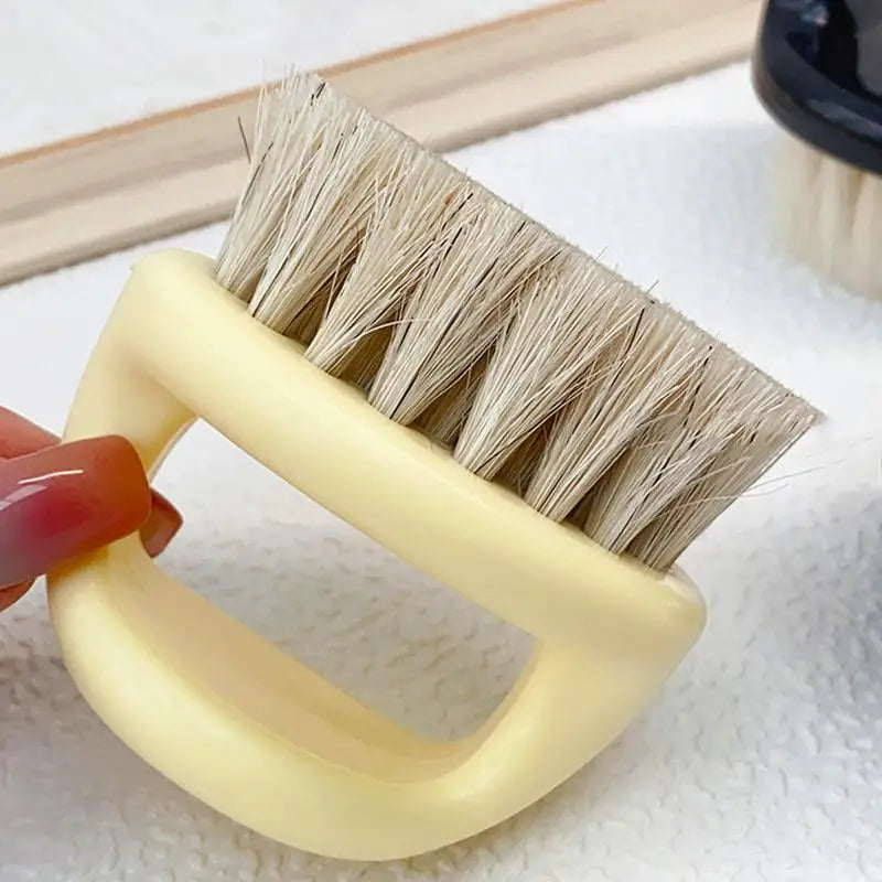 JCSYFAC Anti-Static Nail Dusting Brush | Ergonomic Handle Nail Dusting Brush QXL