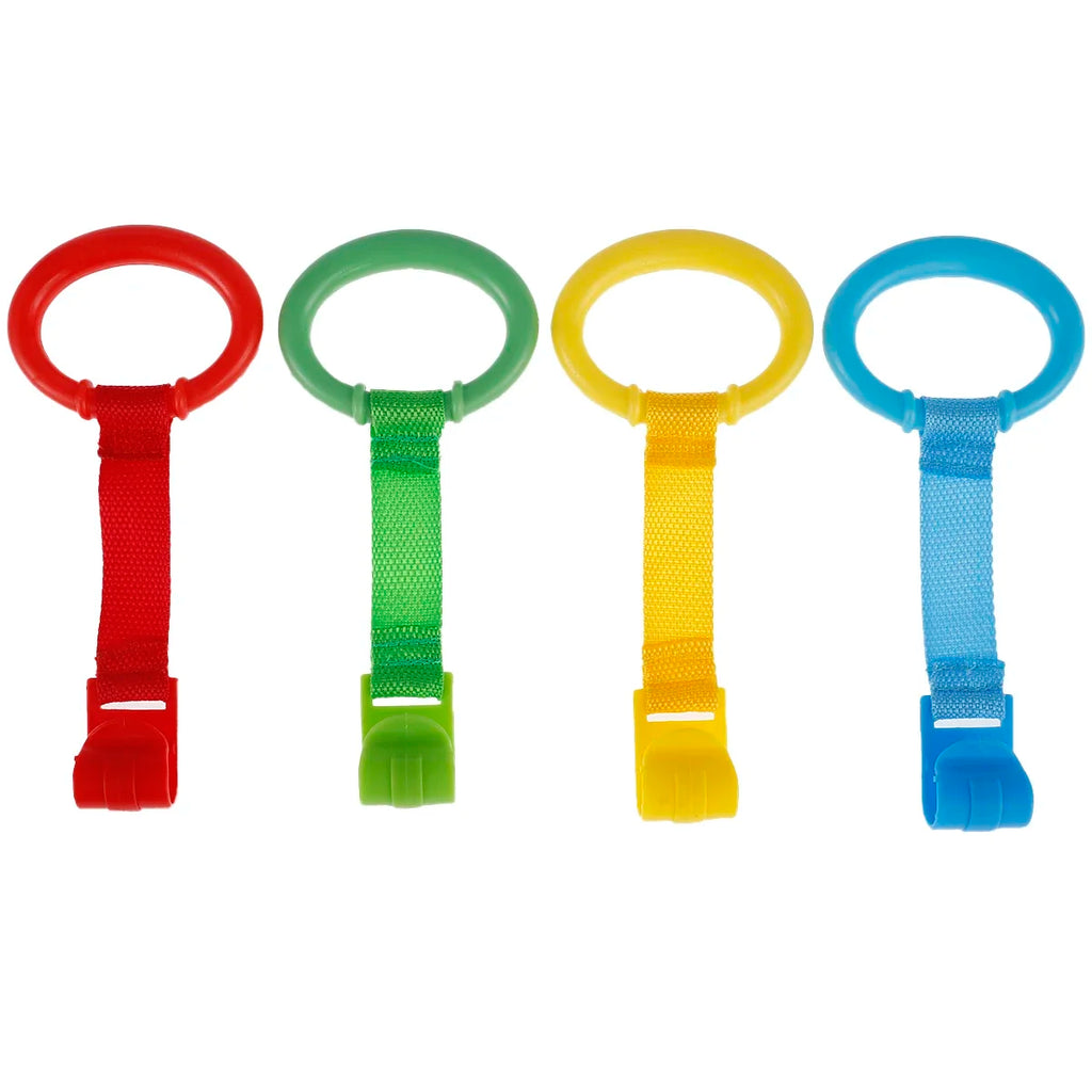 4-Pack Baby Crib Pull Rings | Walking Training Assistant Baby Walking Aid QXL B236 4pcs