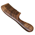 Sandalwood Fine-Tooth Comb | Anti-Static Wood Hair Comb Wooden Hair Comb QXL 1