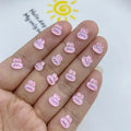 20-Pc 3D Kawaii Rabbit Nail Charms | Resin Nail Decorations Nail Art Charms QXL 20pcs