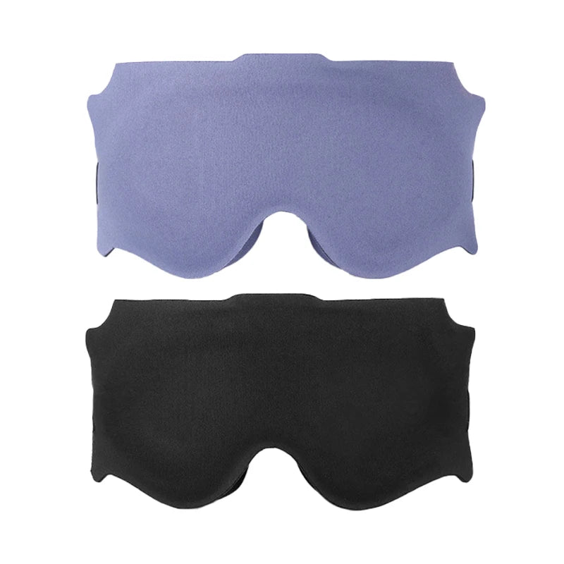 3D Contoured Sleep Mask – Memory Foam Eye Mask for Travel Sleep Eye Mask QXL
